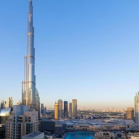 Luxury Burj Khalifa View - Mins Walking Dubai Mall Apartment Bagian luar foto